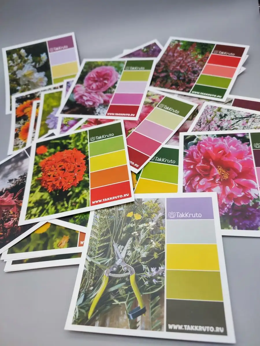 Палитры для творчества, серия "Цветочные"