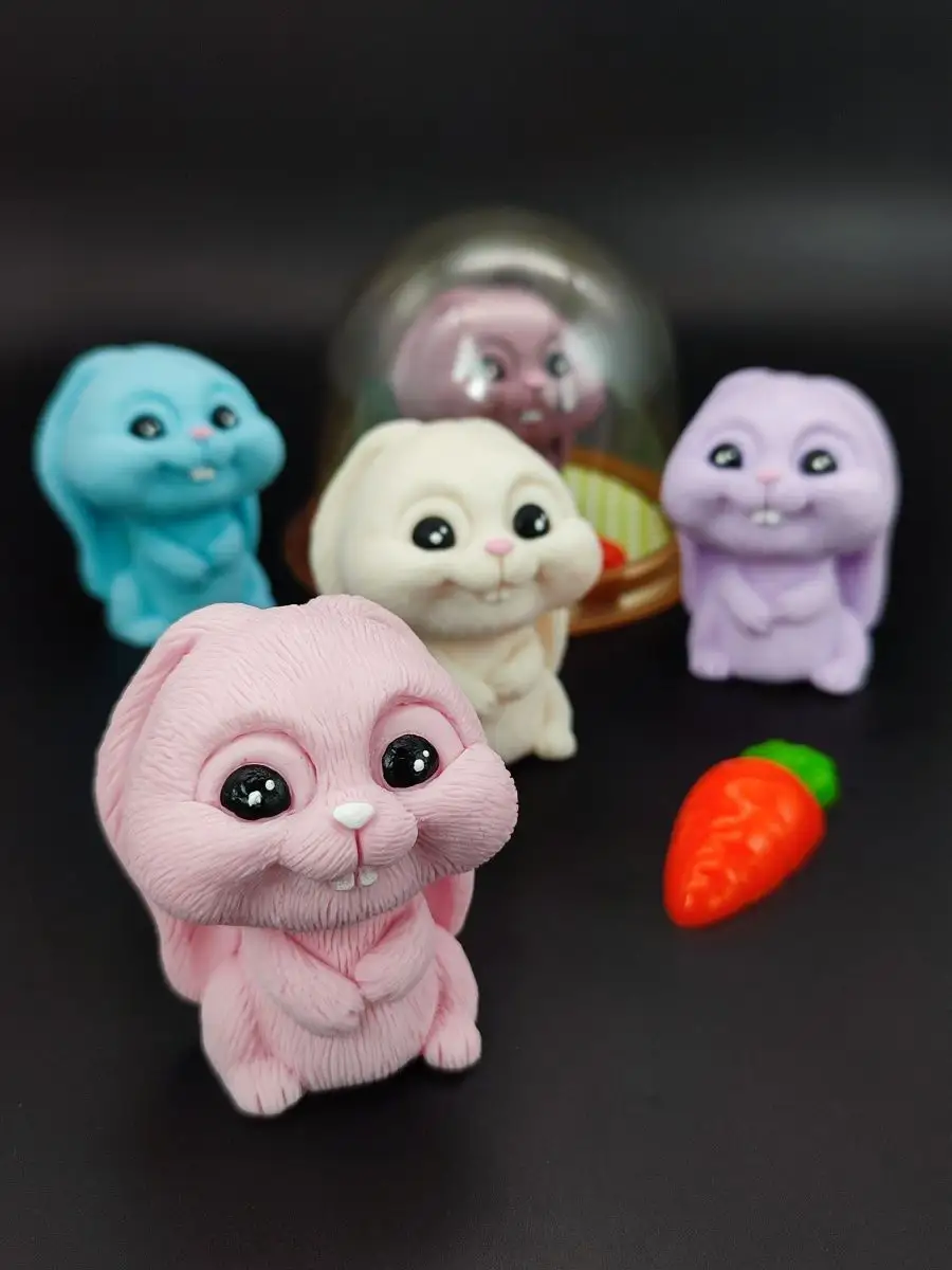 Силиконовая форма для мыла Кролик Оскар