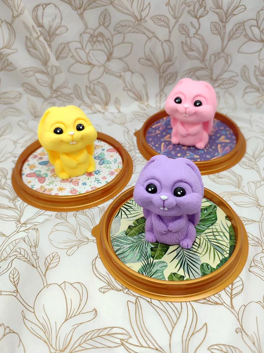 Силиконовая форма для мыла Кролик Оскар