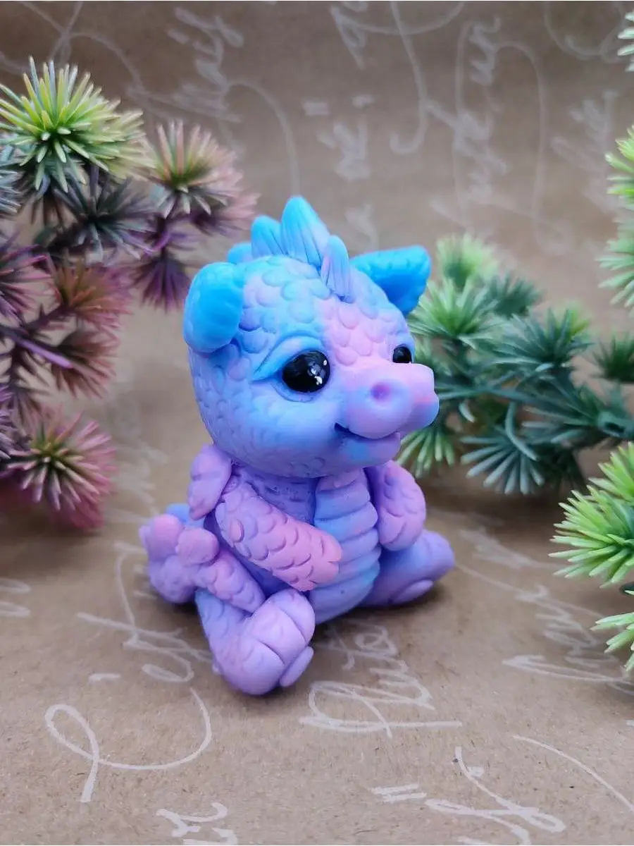 Силиконовая форма для мыла Дракончик Рома