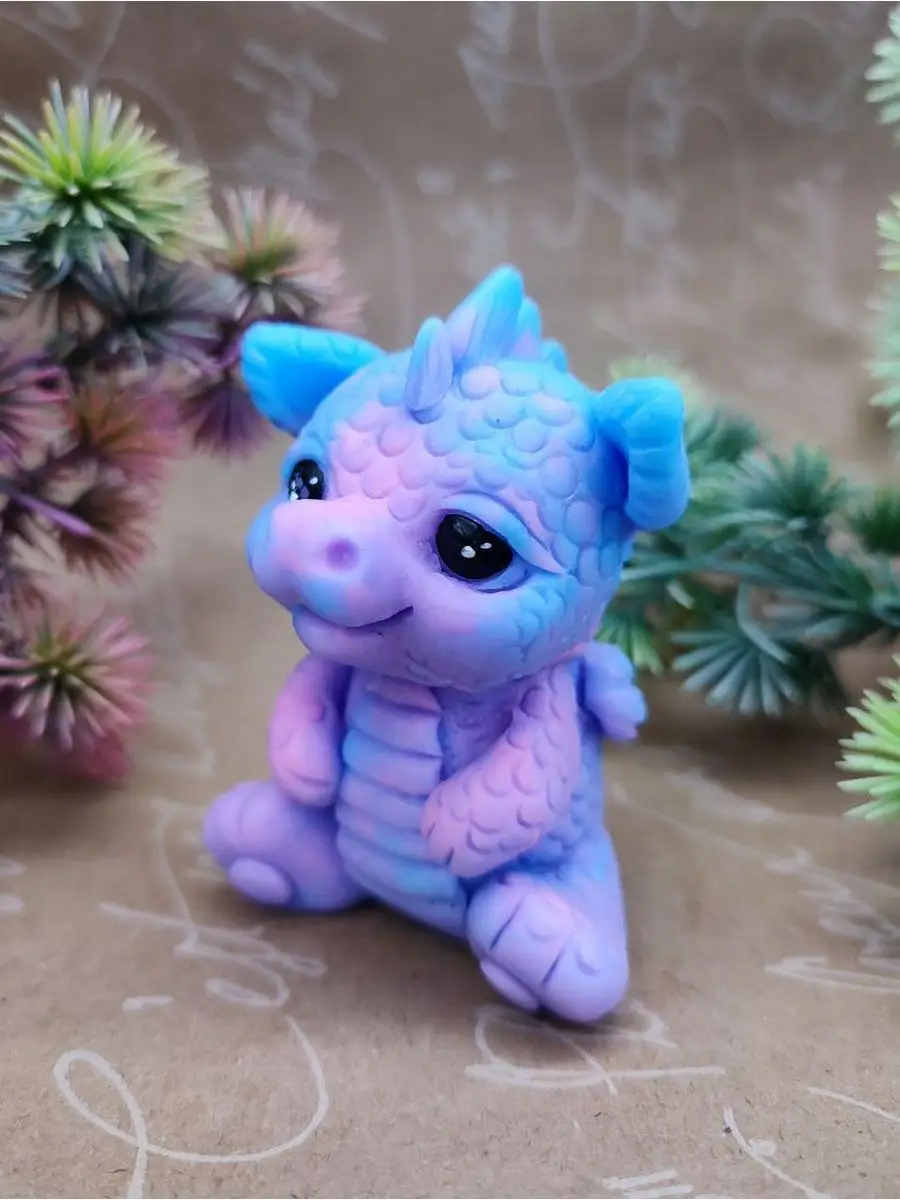 Силиконовая форма для мыла Дракончик Рома