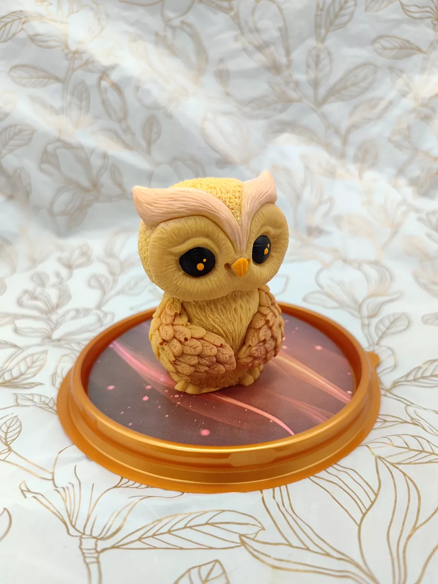 Силиконовая форма для мыла Сова