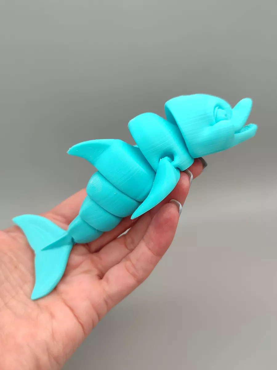 3д-игрушка Дельфин с подвижными частями