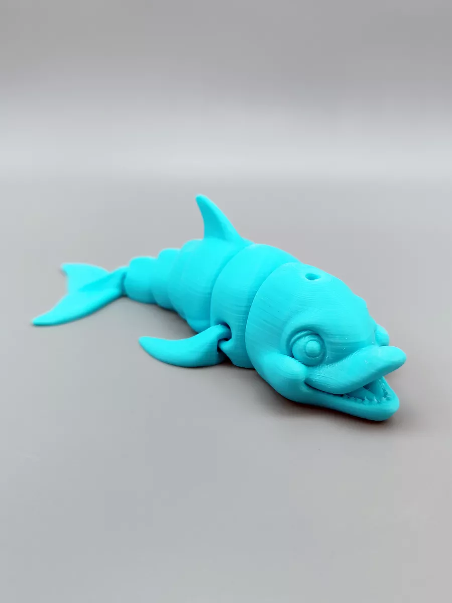 3д-игрушка Дельфин с подвижными частями