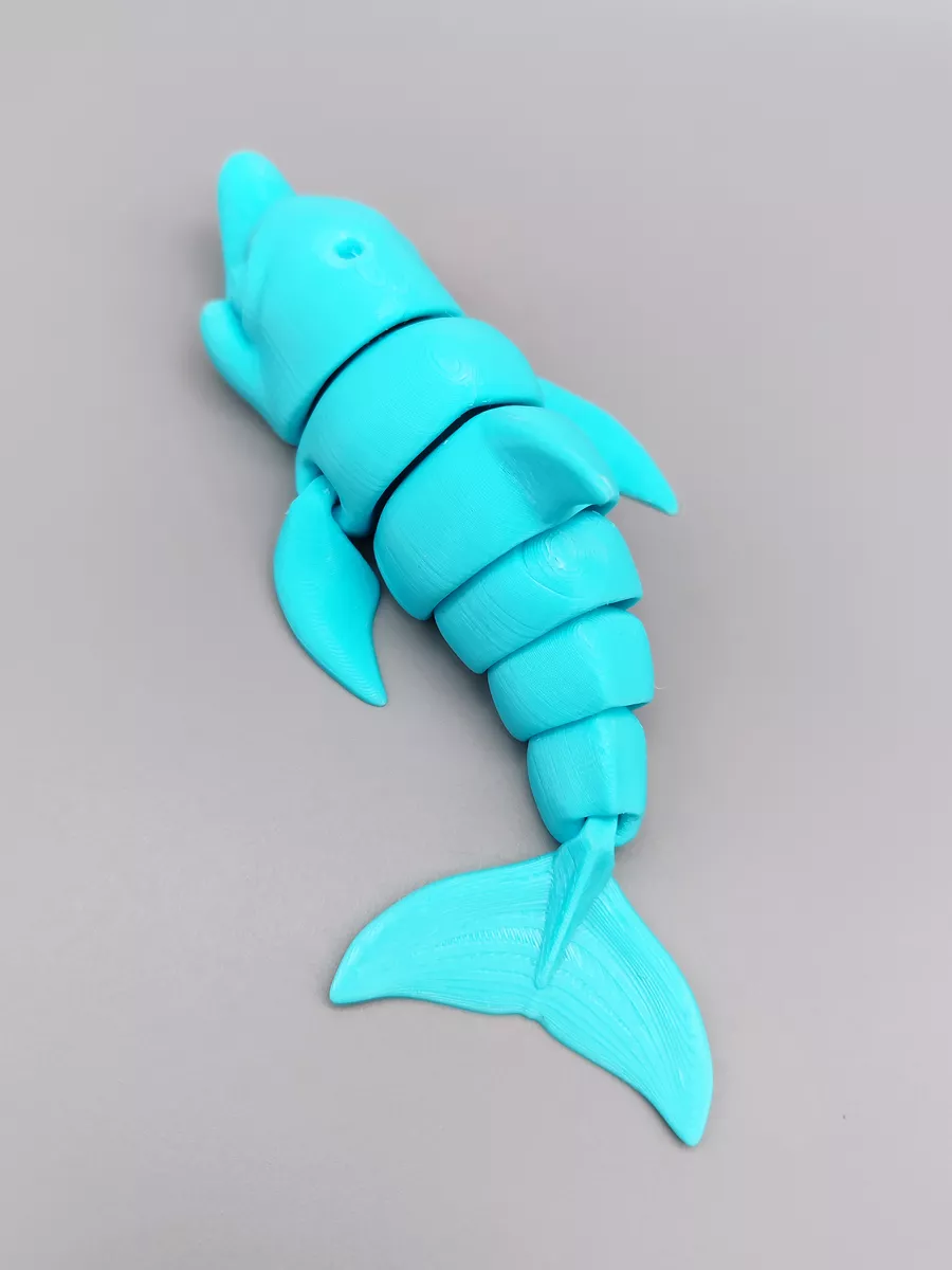 3д-игрушка Дельфин с подвижными частями