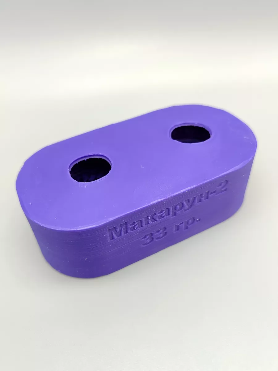 Силиконовая форма для мыла Макарун