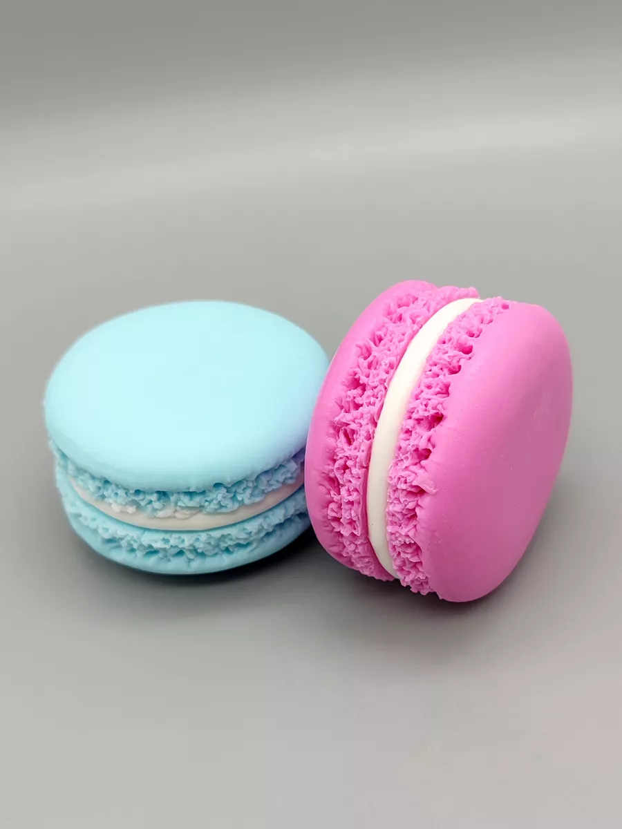 Силиконовая форма для мыла Макарун