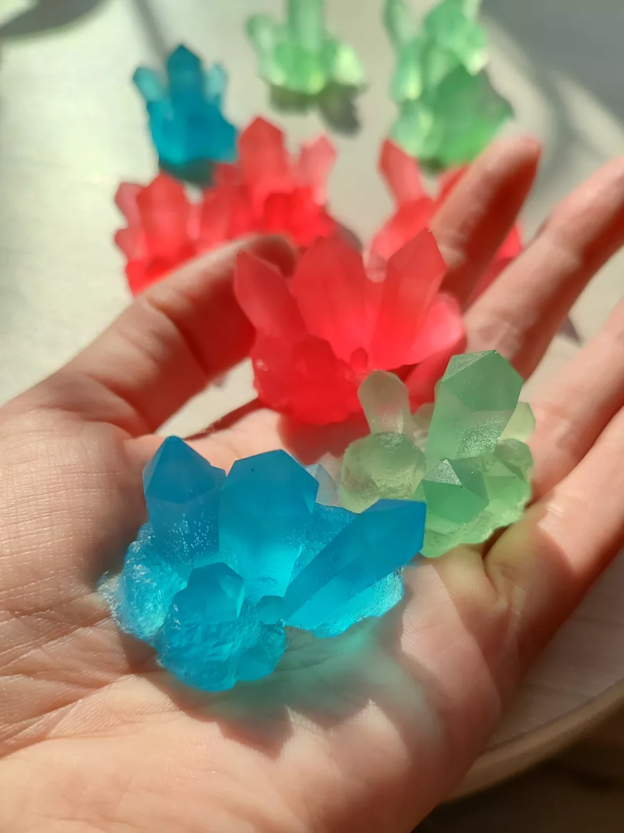 Силиконовая форма  Мини кристаллы Дракона