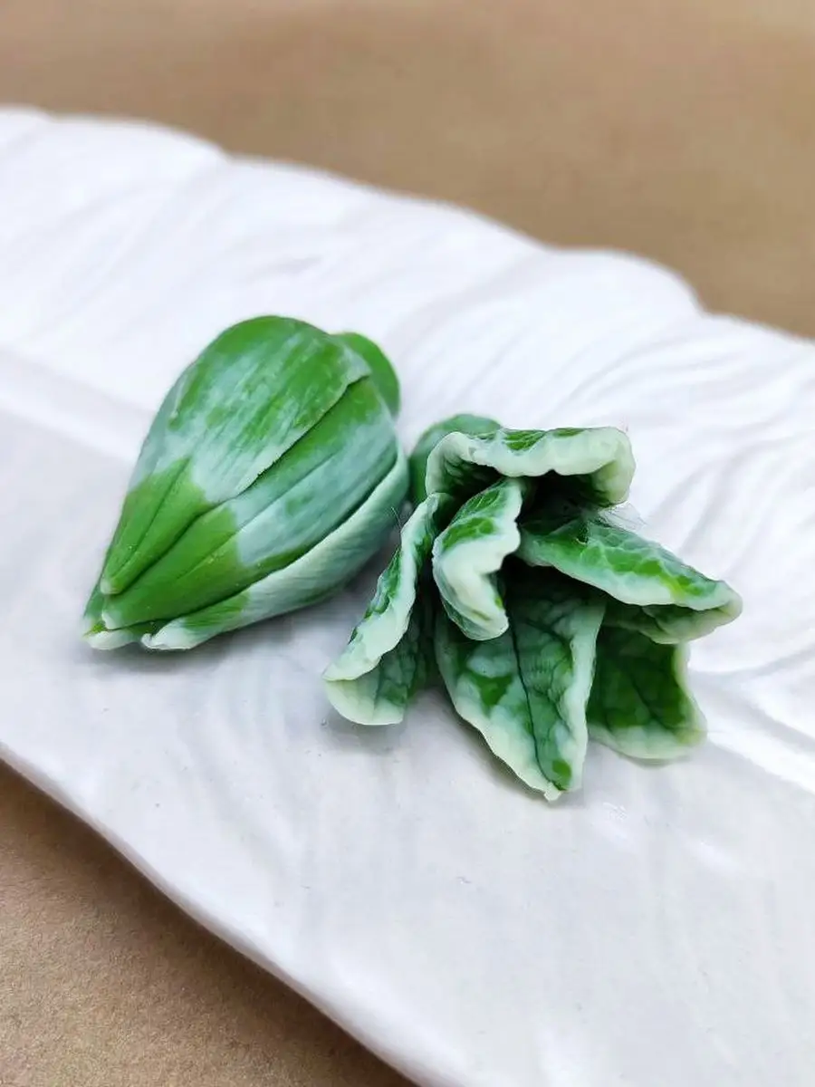 Форма силиконовая Бутон и Листочки