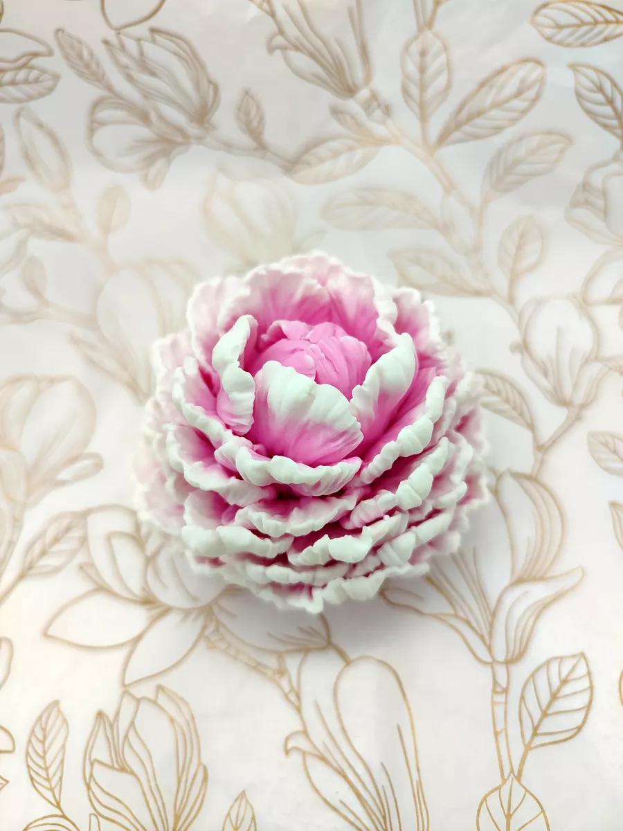 Мыло Пион большой нежно-розовый