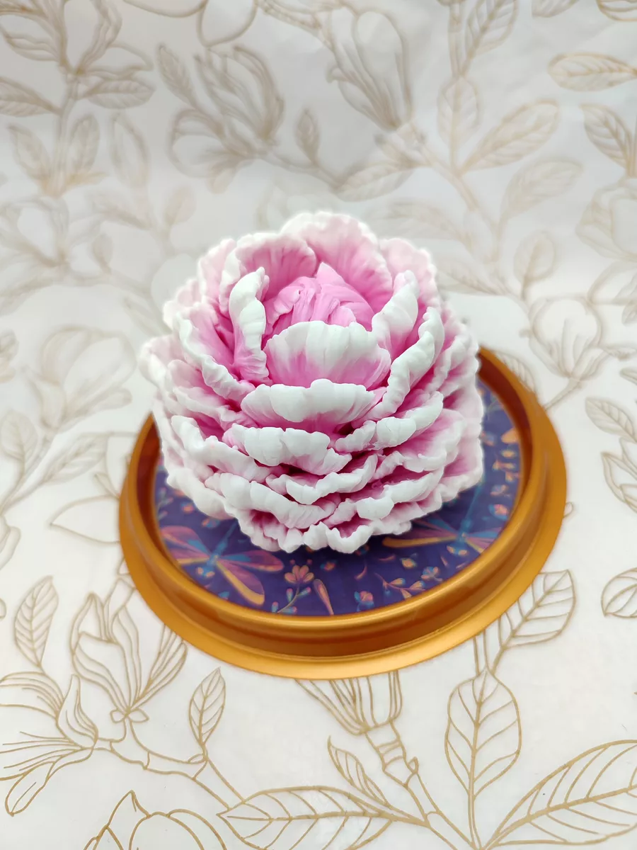 Мыло Пион большой нежно-розовый