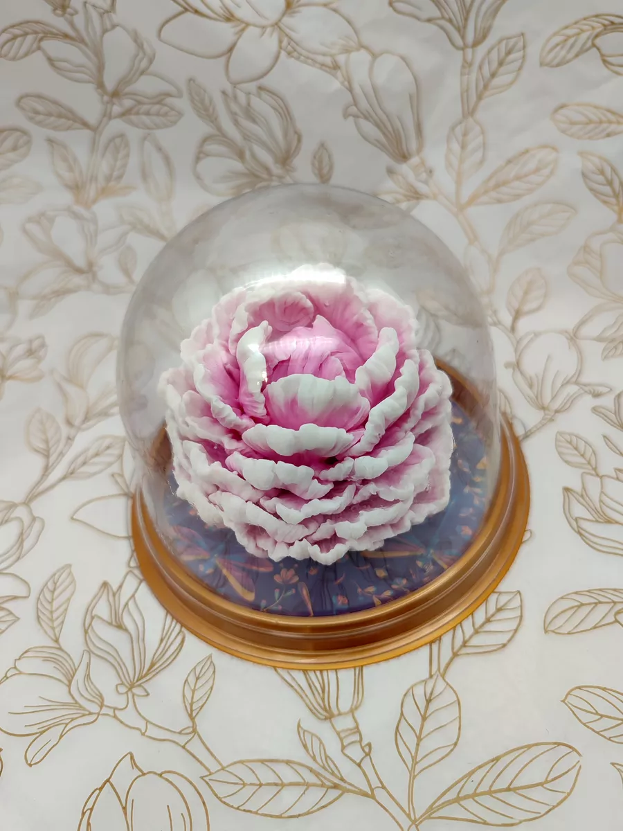 Мыло Пион большой нежно-розовый