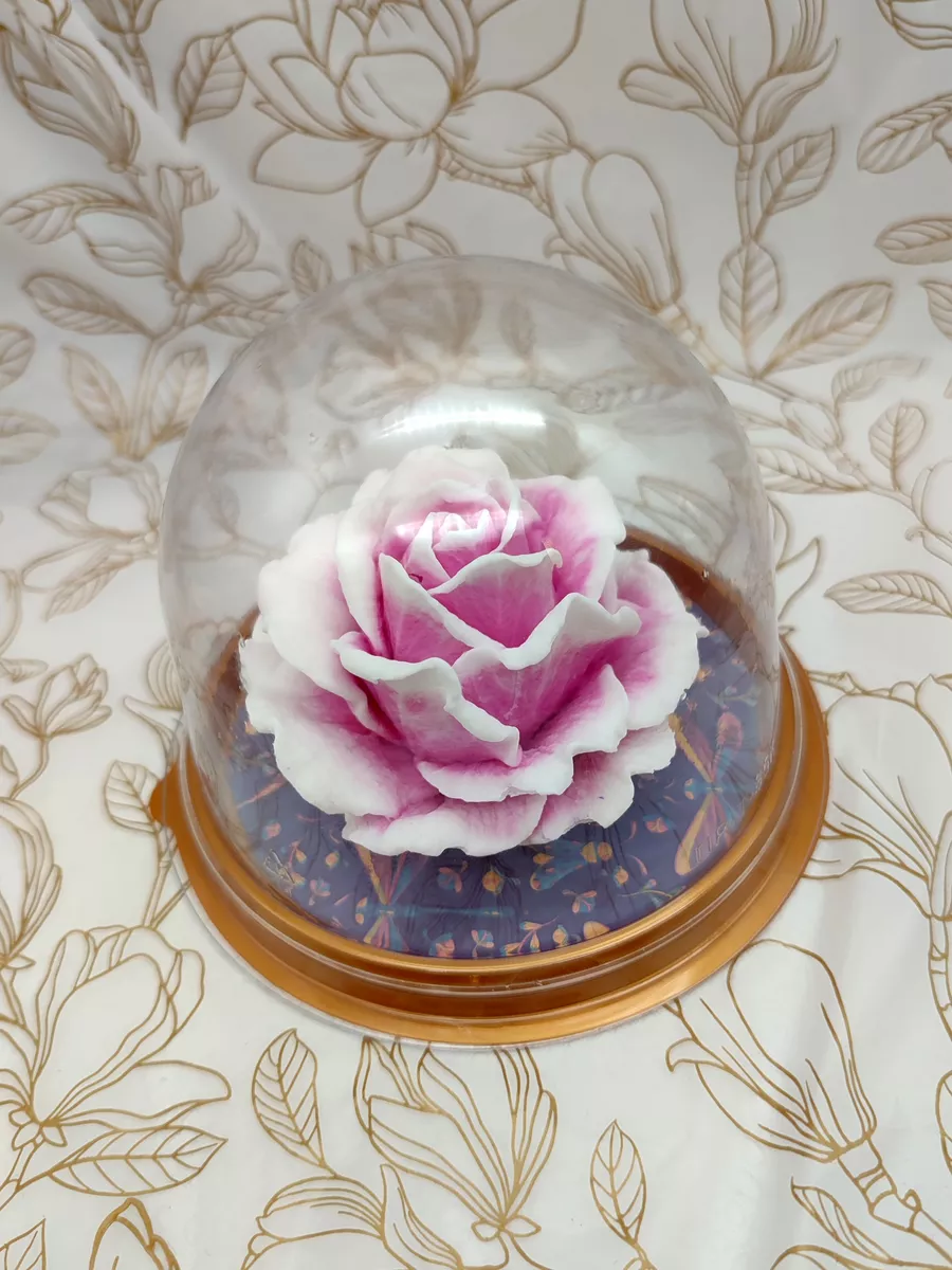 Мыло Роза большая нежно-розовая